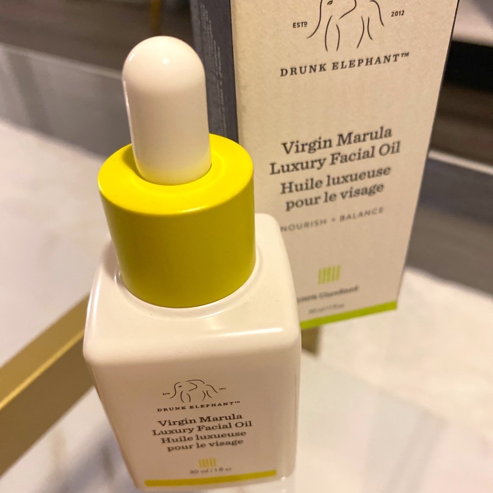 Drunk Elephant Virgin Marula Luxury Facial Oil moisturizer Serum New -Authentic